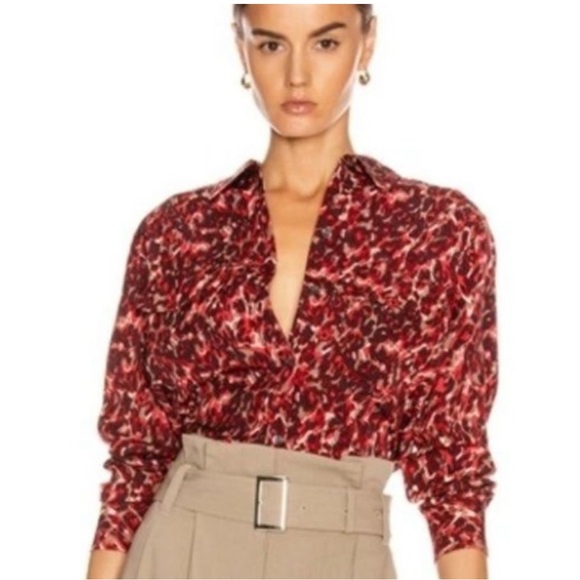 Equipment Slim Signature Silk Shirt - Picture 1 of 7